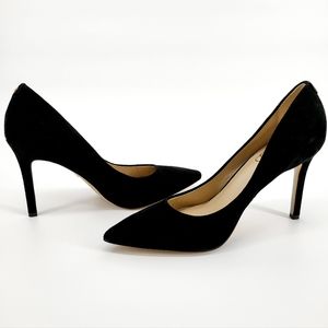 Sam Edelman Black Suede Pointed Pumps Size 8 NWOT!
